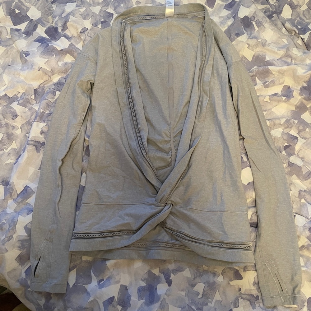 Ivivva Heather Gray Long Sleeve Top